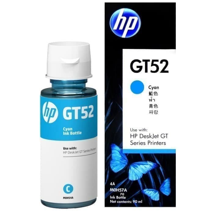 Tinta HP GT52 Cyan for Printer  HP DeskJet GT5810 - GT 5820 - HP 315