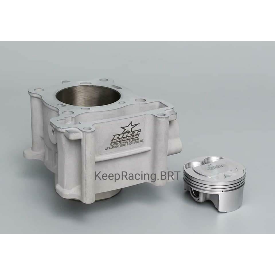 BORE UP JUPITER MX / MX KING / VIXION / R15 ( BLOK CERAMIC + PISTON 57 / 62 ) BRT