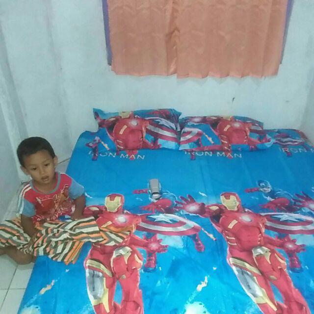 Sprei Homemade Motif Dewasa Anak Karakter Purple Lily