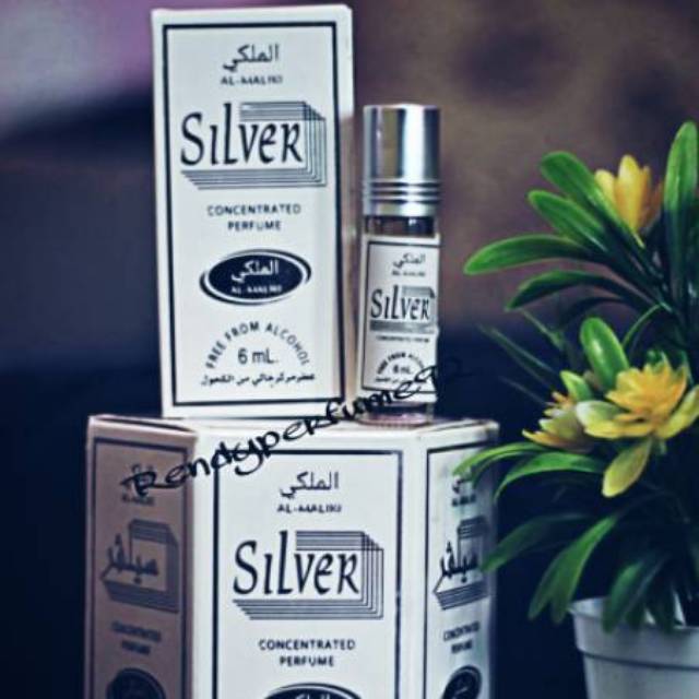 Parfum Arab SILVER AL MALIKI 6ml 100% Nun Alkohol