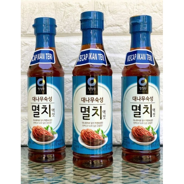 

Daesang Chung Jung One Anchovy Kecap Ikan Teri 500 gr untuk Membuat Kimchi atau masakan Korea Lain nya