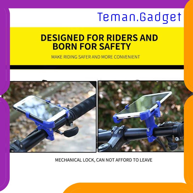 TG-IB343 INIU HOLDER HANDLEBAR SEPEDA MOTOR SMARTPHONE FULL METAL BODY - C-1