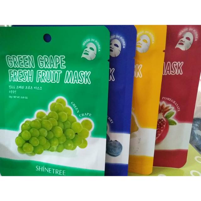 Masker wajah buah