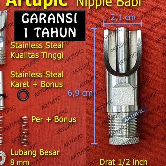 Alat minum Nipple Drinkers Babi ARTUPIC