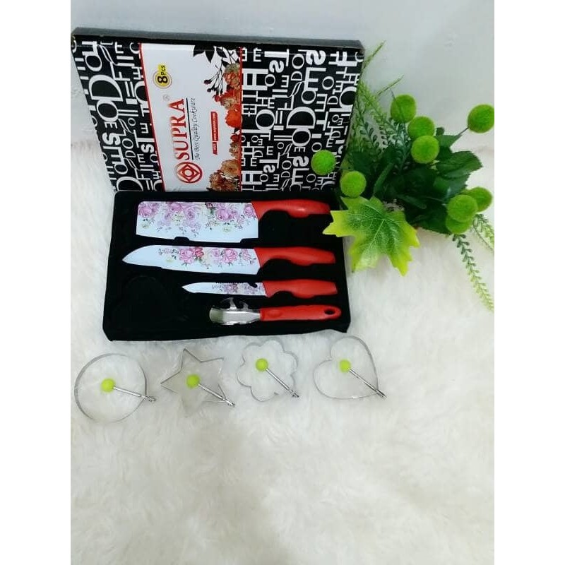 Pisau Set Supra 8 Pcs - Rosemary