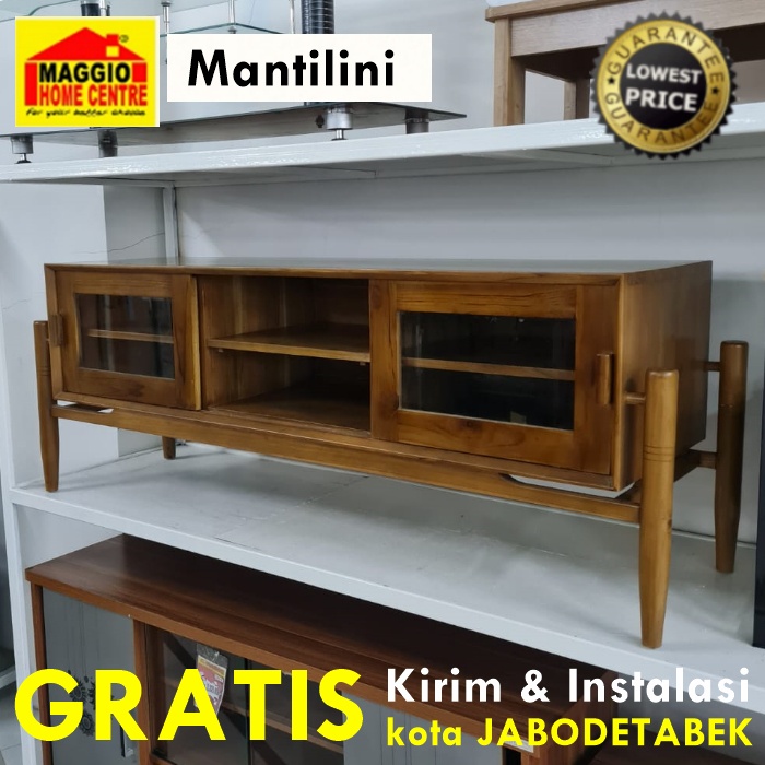 MEJA TV JATI - LEMARI TV JATI - RAK TV JATI - MANTILINI - MAGGIO