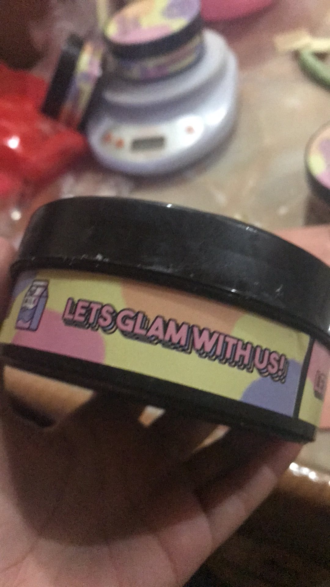 Pot Lulur 250 Gr Hitam / Kemasaan 250 Gr / Pot 250 Gr