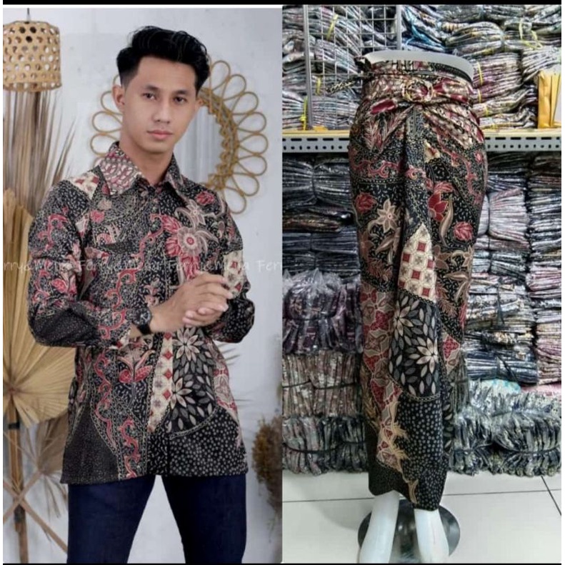 Rok lilit batik terbaru//kain lilit//sarimbit//rok batik couple