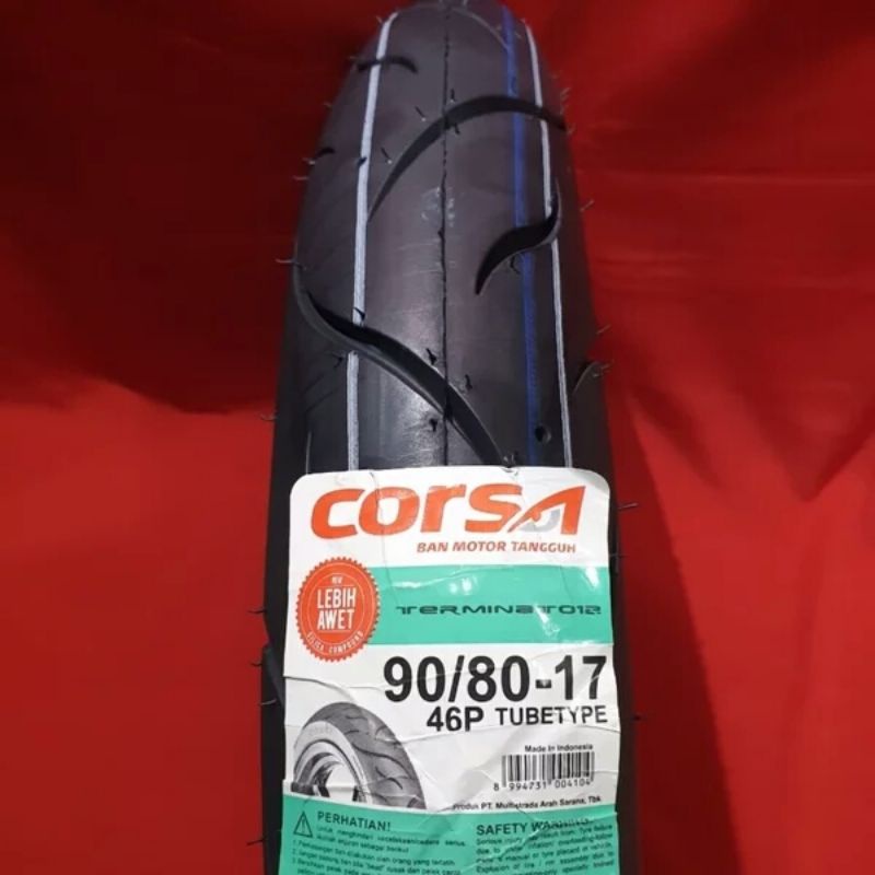 Ban Corsa Terminator 90/80-17 tubetipe