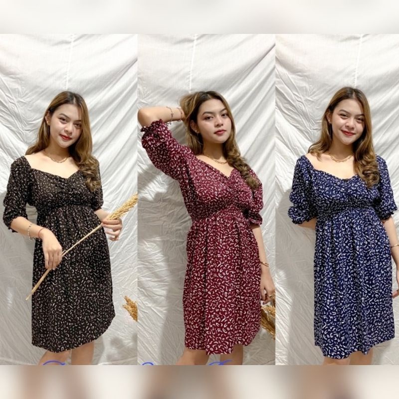 daster sabrina lengan panjang