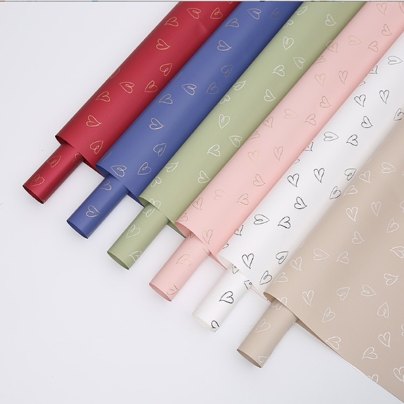 Kertas Bunga / Wrapping Paper Waterproof Cellophane KB6130