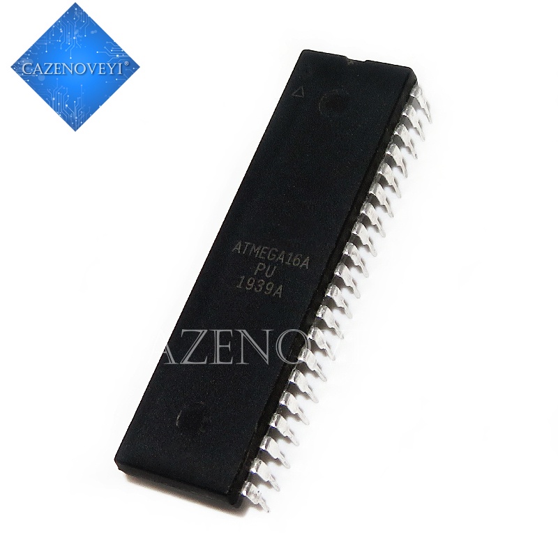 10pcs / lot Sparepart Komponen Elektronik Chip ATMEGA16A-PU ATMEGA16APU ATMEGA16A ATMEGA16 DIP-40