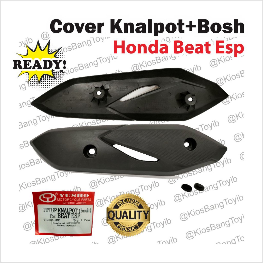 Cover Tutup Tameng Pelindung Knalpot Honda Beat Vario Yamaha Mio ★YUSHO★