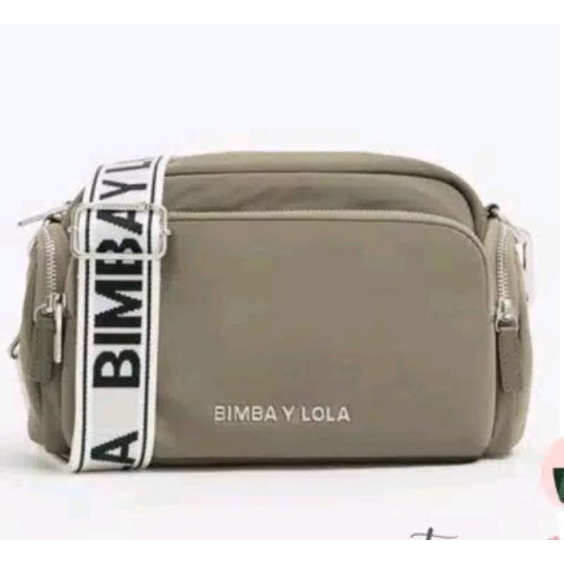 bimba y lola crossbody bag (grey)