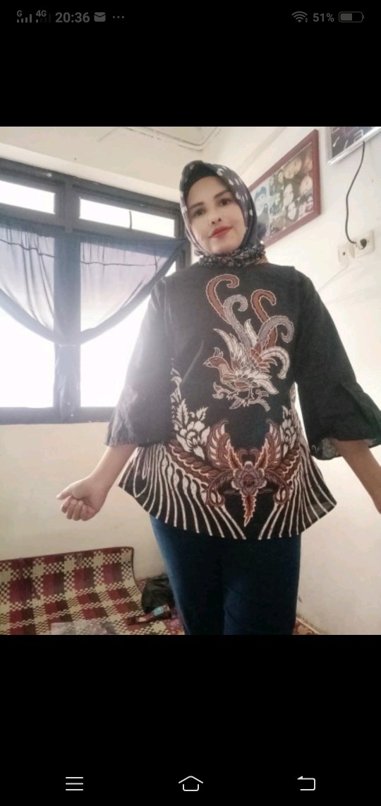 Couple Keluarga Terbaru Tunik Kemeja Batik Anak Seragam Gamis Cod Pekaljaya