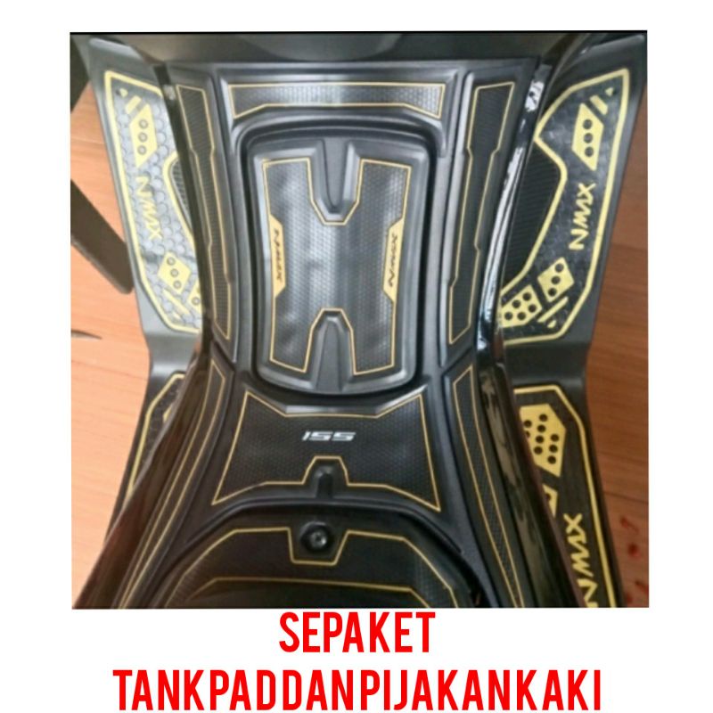 Paket Tankpad motif full dan Pijakan kaki Nmax 2020-2022