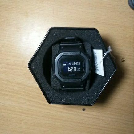 Casio G-Shock DW-5600BB-1DR ORIGINAL SECOND