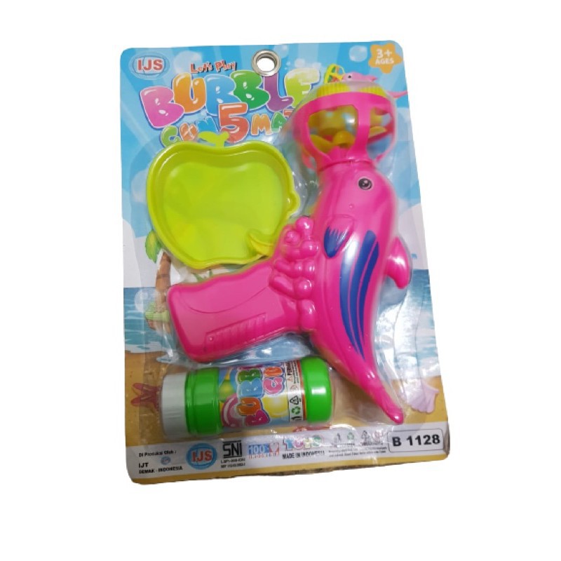 Mainan Pistol Gelembung - Bubble Gun dolphin - b1128