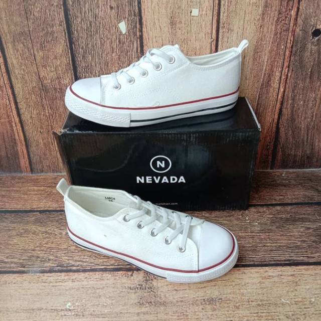 SEPATU SNEAKERS ANAK LAKI-LAKI (Nevada Kidz) PUTIH - LMC4P | FASHION ANAK MURAH | MATAHARI ORIGINAL