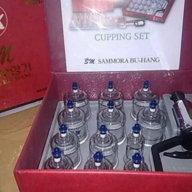 Alat Bekam Sammora isi 12 cup