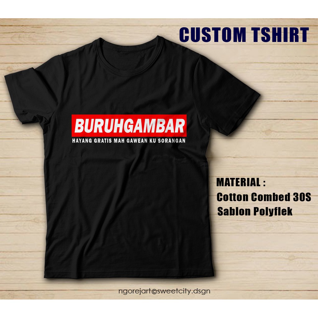 Kaos Buruh Desain Kaos Distro Murah Berkualitas Shopee Indonesia