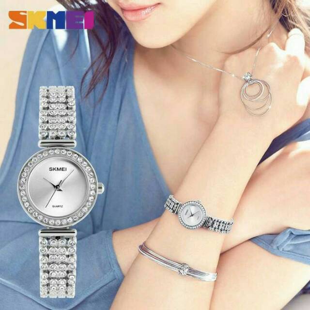 Jam tangan wanita Original Skmei Anti air