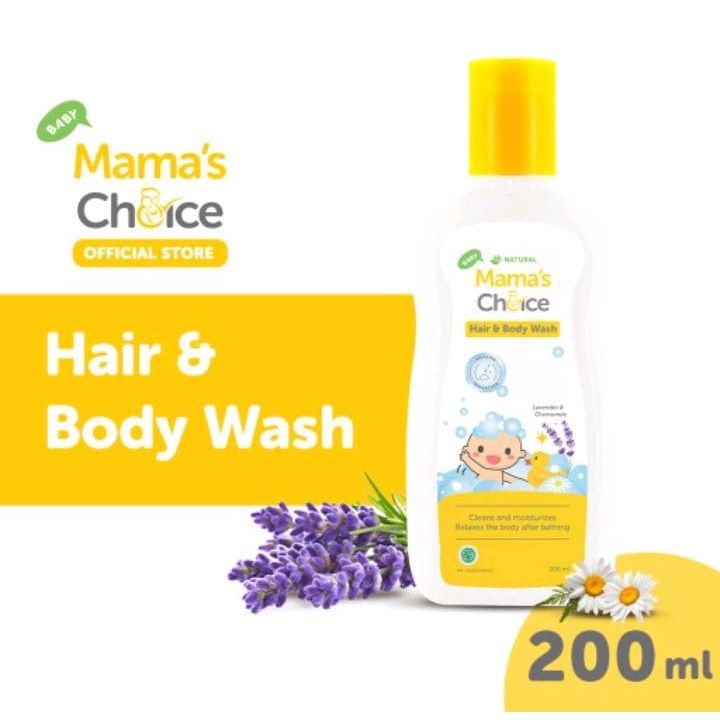 MAMA'S CHOICE BABY HAIR AND BODY WASH