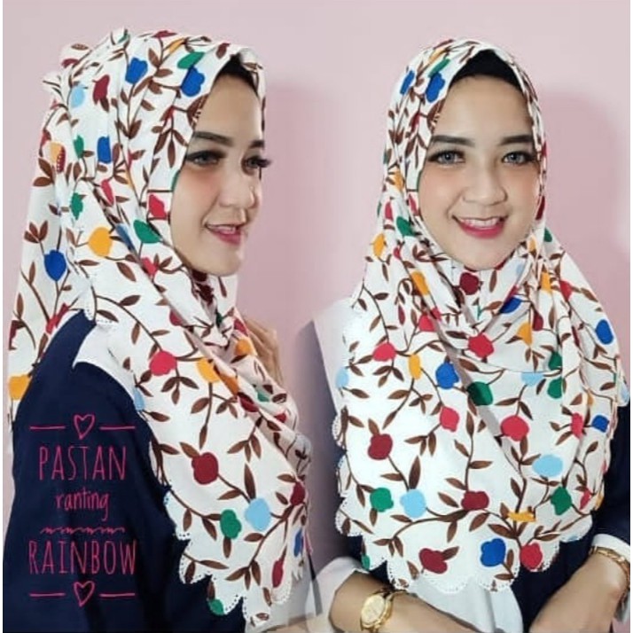 pastan motif bunga 1 lubang/pasmina instan motif 1 lubang/pastan motif bunga laser