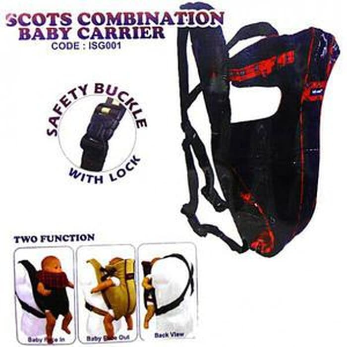 Baby Scots Gendongan Ransel 2 Fungsi ISG001
