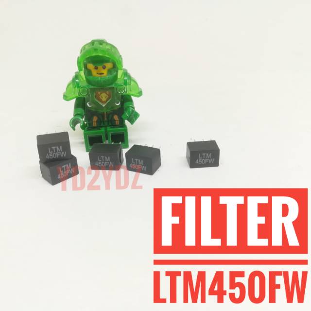 LTM450FW ceramic filter 450Khz receive radio ht yaesu alinco icom vx6r vx7r dj195 dj196 5 pin 5kaki