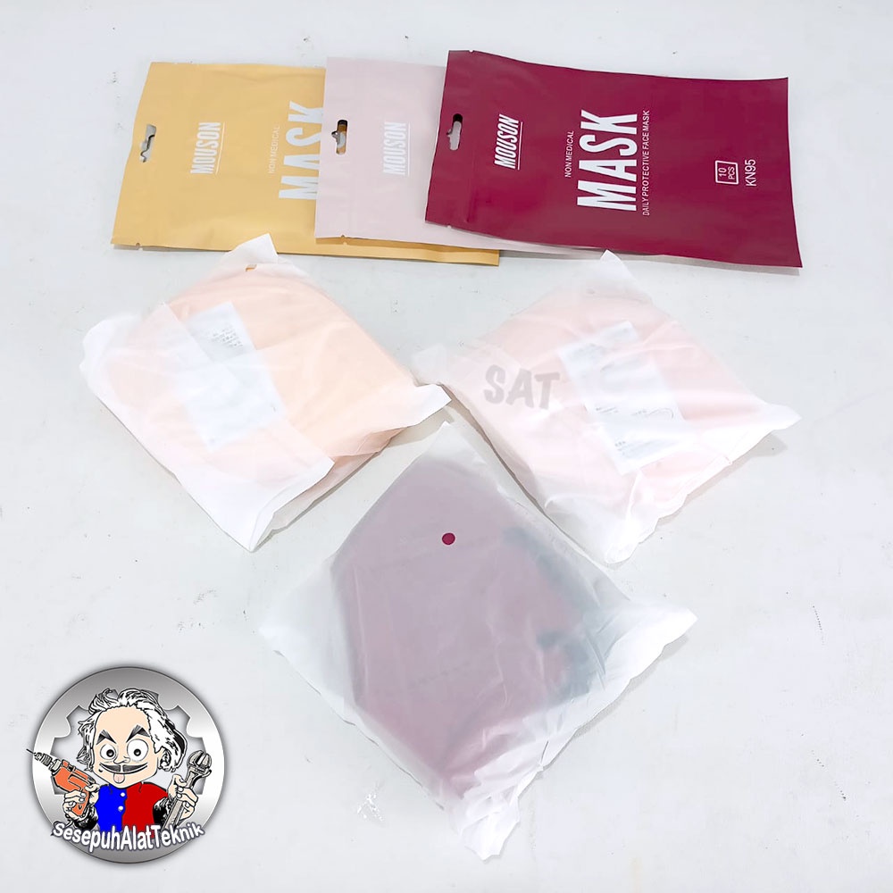 Masker KN95 Mouson Pro Isi 10pcs Masker KN 95 Mouson Pro Disposable Face Mask isi 10pcs