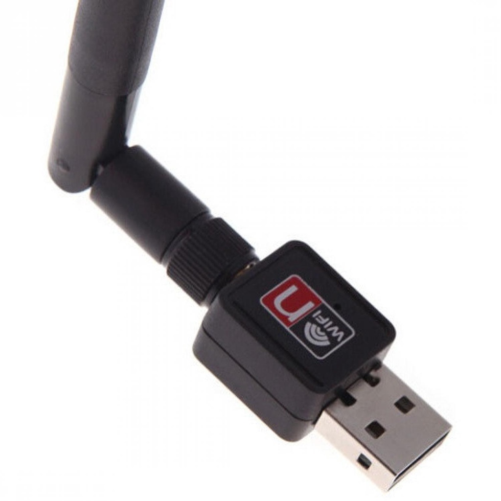 Penangkap Sinyal Wifi USB Adapter 150Mbps 802.11N Di Laptop PC Komputer Dengan Antena