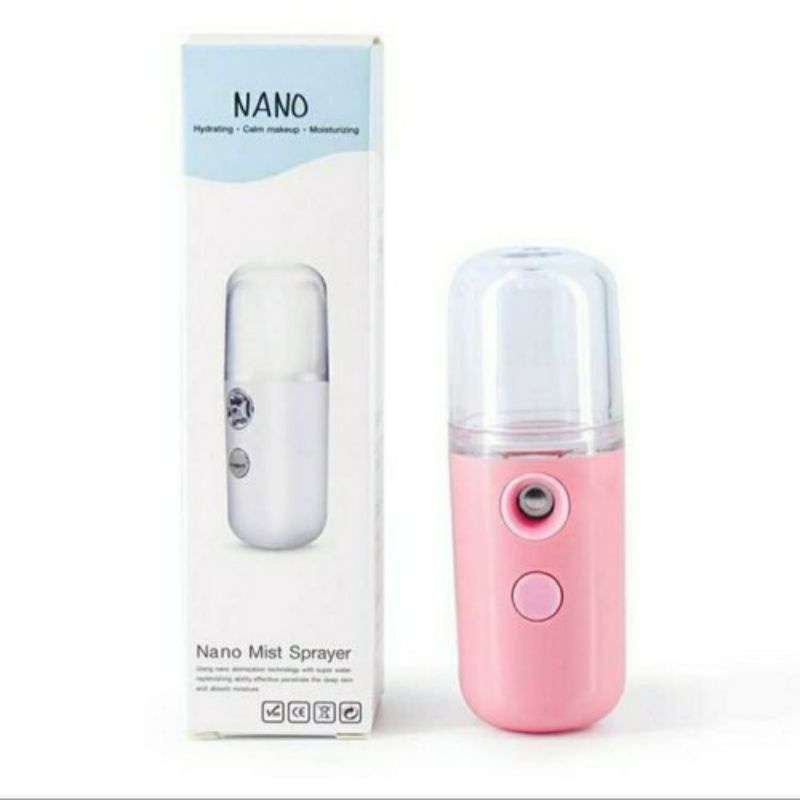 NANO SPRAY DIFUSER SPRAY WAJAH PORTABLE MINI FREE USB SUPER BAGUS