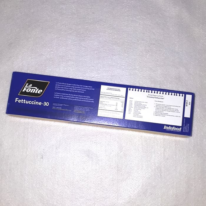 [HALAL] La Fonte Fettuccine -30 Pasta 225gr