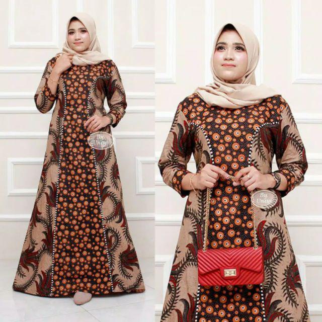 Gamis Batik Manggar, Padi,sekar,cantik,kubis,kipas,daun,kupu,nadine,gendis