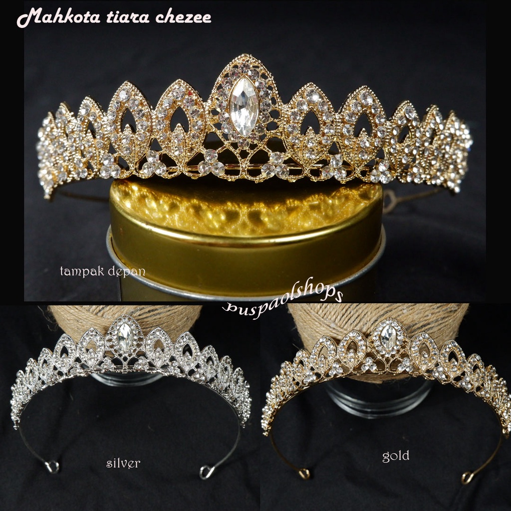 MAHKOTA TIARA CHEZEE 01 MAHKOTA PENGANTIN