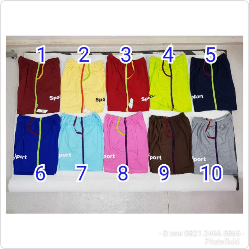 Shorts / celana pendek kaos