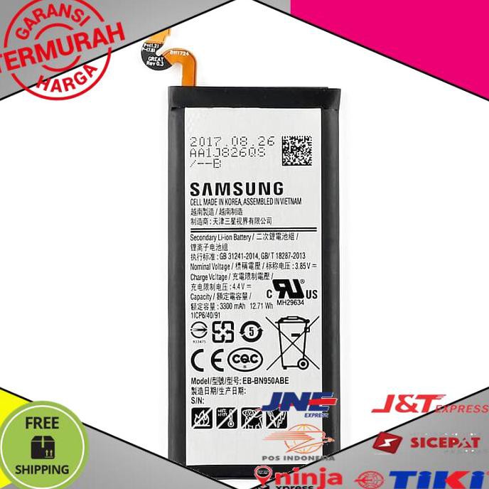 SPAREPART BATERAI ORIGINAL SAMSUNG NOTE 8 N950 SM N950 EB BN950ABE BISA COD