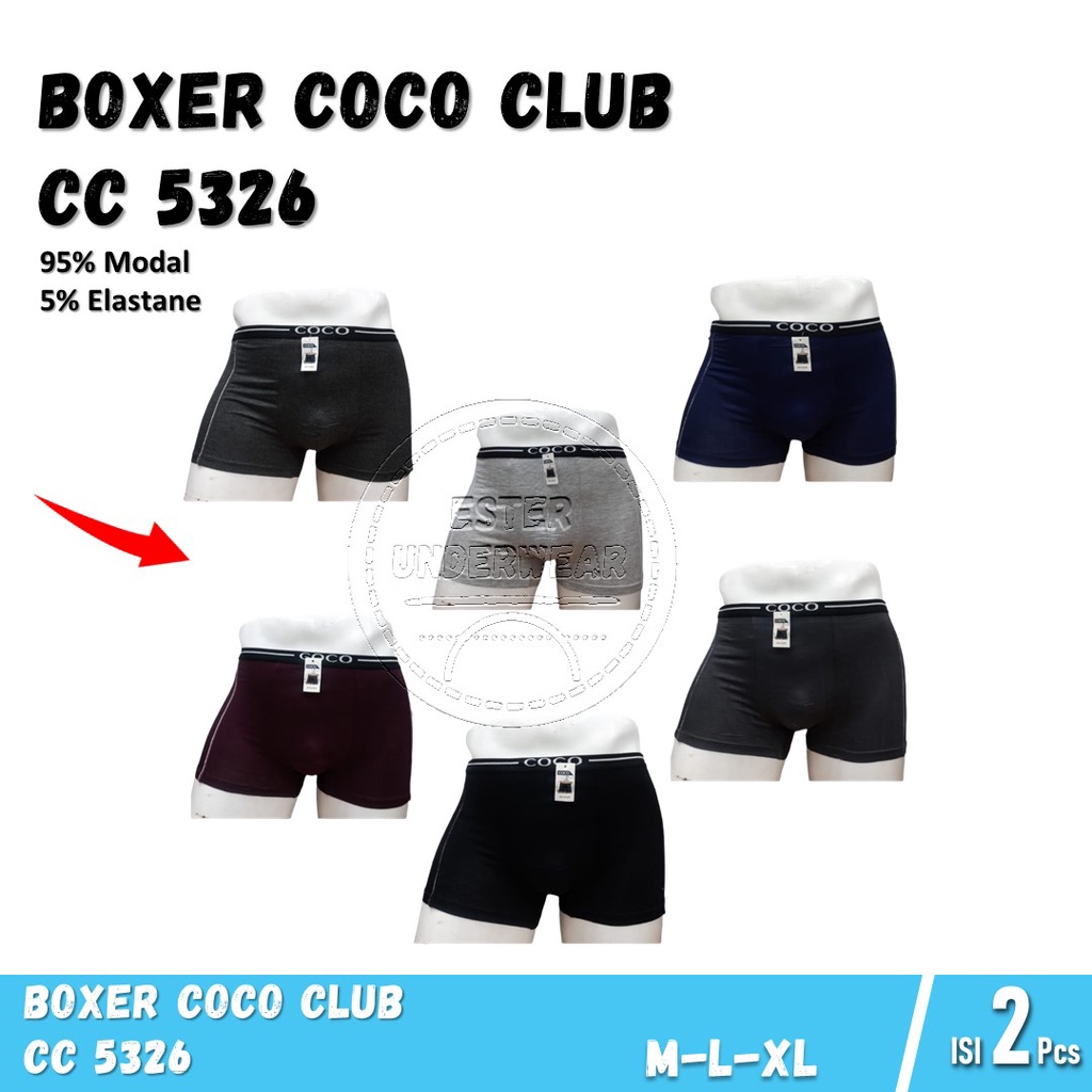 CELANA BOXER COCO  5326 ISI-2 PCS