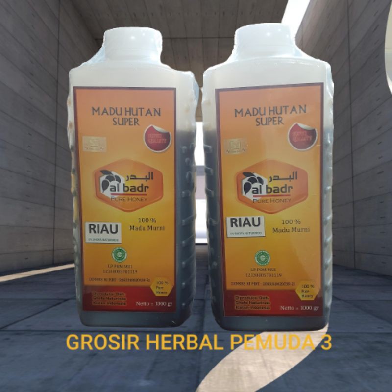 

Madu hutan riau 1000gr asli 100% Madu Al Badr
