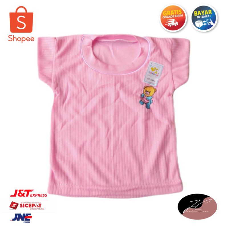 BAJU BAYI OBLONG CONOCO KAOS BAYI OBLONG CONOCO BAHAN LEMBUT DAN NYAMAN UNTUK BAYI-Campur warna