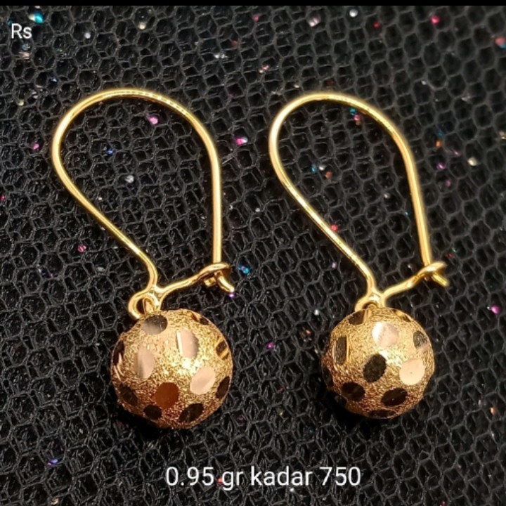 New Anting Emas 17K - 0.95 gr Kadar 750 - 1464