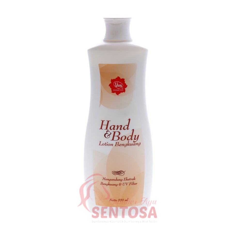 Viva Hand &amp; Body Lotion Bengkuang 550ml