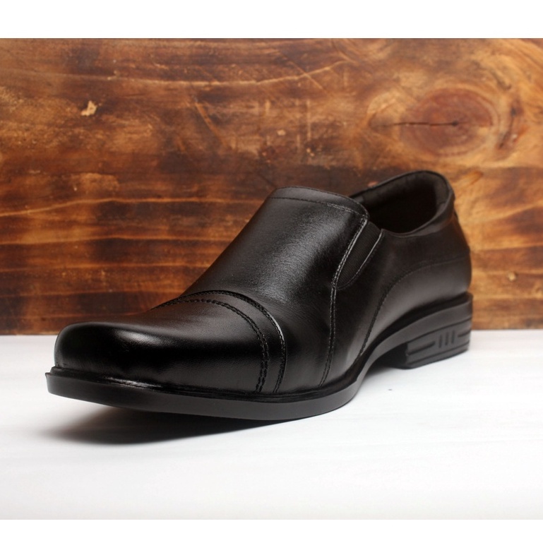 Sepatu Formal  Pria  Kulit Asli  Rasheda K 04 Pantofel  BIG SIZE