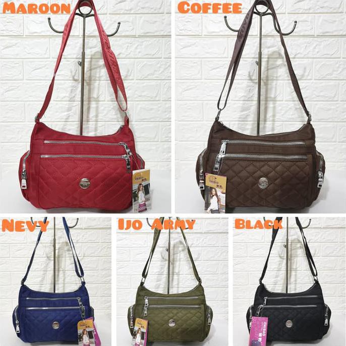 TAS SELEMPANG WANITA CHIBAO BORDIR 6Res Cb8896