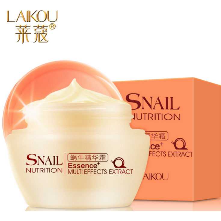 LAIKOU Cream Wajah Acne Scar Tratment Snail Nutrition 50g