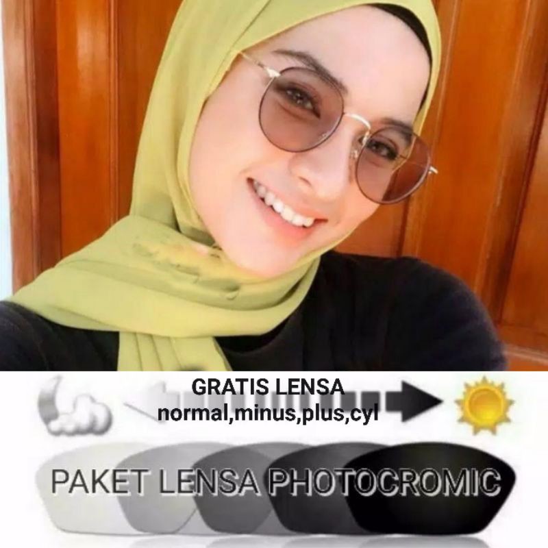 kacamata minus antiradiasi (frame+lensa) 6324