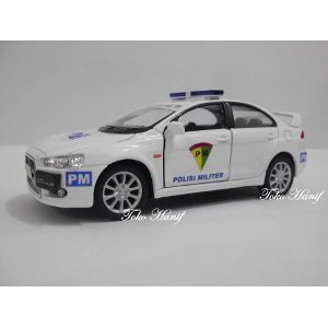 Terbatas  Diecast Miniatur Replika Mobil Polisi Militer Indonesia