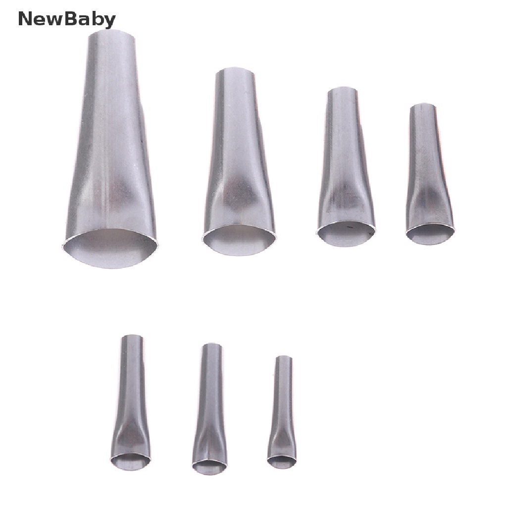 7pcs Nozzle Aplikator Dempul Bahan Stainless Steel Untuk Bayi