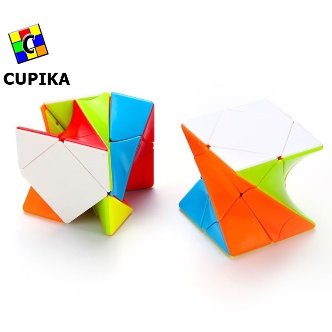 Rubik 3x3 SKEWB Twisty twisted Puzzle Stickerless